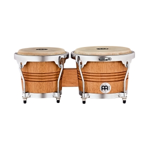 Meinl Wood Bongo Super Natural 6 3/4 Zoll Macho und 8 Zoll Hembra