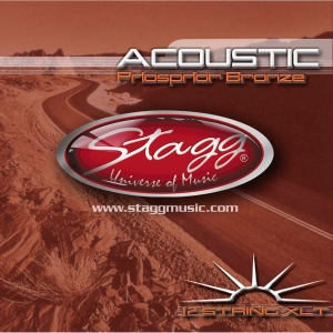 Stagg Phosphor Bronze Saitensatz f�r 12-saitige Akustikgitarre