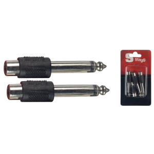 Stagg Adapter Klinke / Cinch W