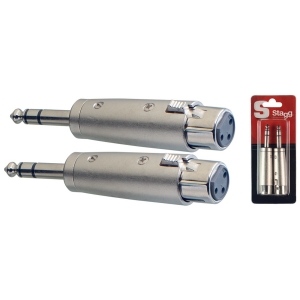 Stagg Adapter Stereoklinke / XLR W symetrisch