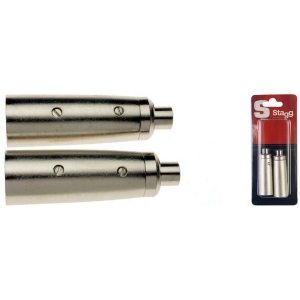 Stagg Adapter 2 XLR M / Cinch W