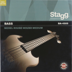 Stagg Saitensatz f�r Bassgitarre vernickelt medium