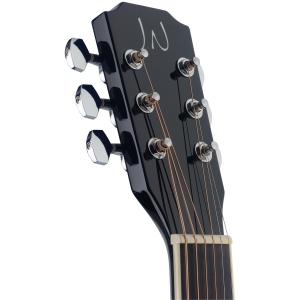 J.N Guitars akustische Auditorium Gitarre schwarz Bild 3
