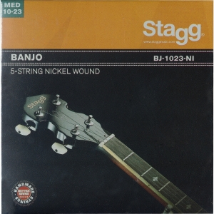 Stagg Saitensatz f�r 5-saitiges Banjo vernickelt