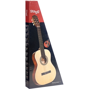 Stagg 3/4 Gitarre natural im Set mit Tasche und Stimmger�t Bild 1