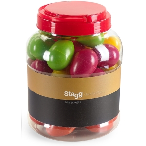 Stagg Box mit 40 Plastik Sch�tteleier