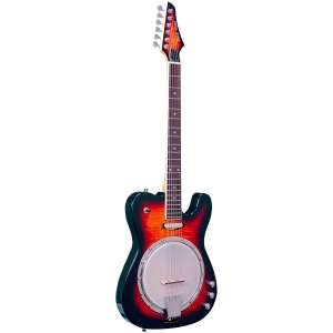 Gold Tone 6 Saiter Elektrik Banjo Gitarre Banjitar