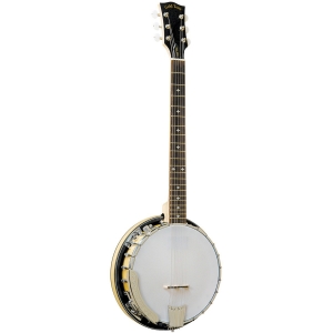 Gold Tone 6 Saiter Deluxe Banjo Gitarre Banjitar