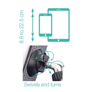 Stagg Look Smart Handy oder Tablet Halterung mit Klammer und Arm Bild 1