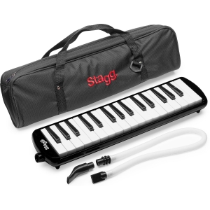 Stagg Melodica mit 32 Tasten Schwarz Bild 1
