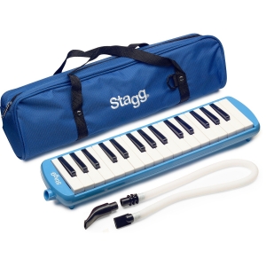 Stagg Melodica mit 32 Tasten Blau