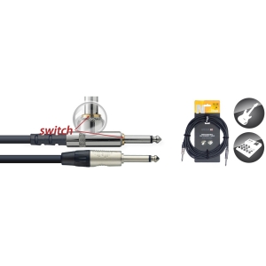 N-Serie Instrumentenkabel - Cinchstecker / Cinchstecker - mit Mute-Schalter