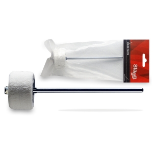 Stagg Filz Bassdrum Beater wei�