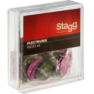 Stagg Plektren Box 100 St�ck 0.46 mm