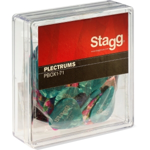 Stagg Plektren Box 100 St�ck 0.71 mm