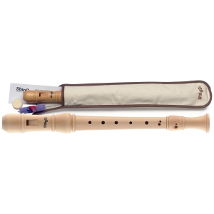 Stagg Sopran Blockfl�te aus Ahorn mit barocker Griffweise