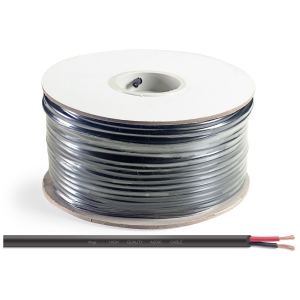 Lautsprecher-Kabel 6.5 mm - 2 Geleiter (2 x 1,5 mm)
