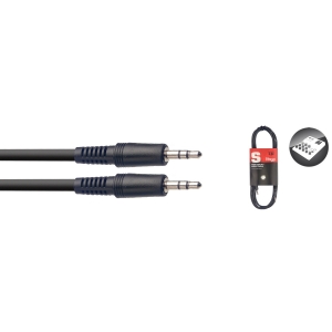 Audio-Kabel, Mini-Klinke/Mini-Klinke (m/m), 2 m