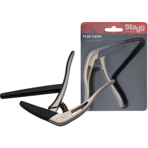 Stagg Trigger Kapodaster f�r Konzert Gitarre beige