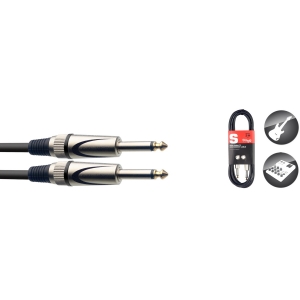 Instrumentenkabel, Klinke/Klinke (m/m), 1,5 m, robuste Stecker, S Serie