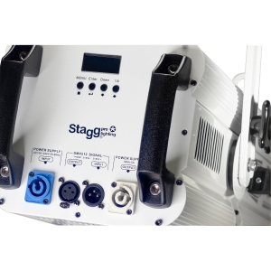 Stagg Profile B�hnenlicht 200W warmes Licht, Metallgeh�use wei� Bild 3