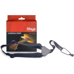 Stagg Schallloch Nylongurt f�r klassische Gitarre und Ukulele