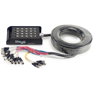 S-Serie Stagebox - 16x XLR F Eing�nge/ 4x XLR M Ausg�nge