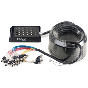 S-Serie Stagebox - 16x XLR F Eing�nge/ 4x XLR M Ausg�nge