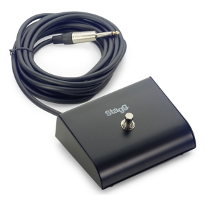 Stagg Switchbox mit 1 Taste und 5m Kabel