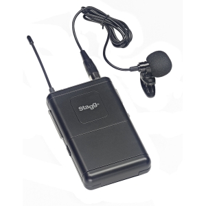 Stagg UHF 2-Kanal Ansteck Mikrofon Funksystem Bild 2
