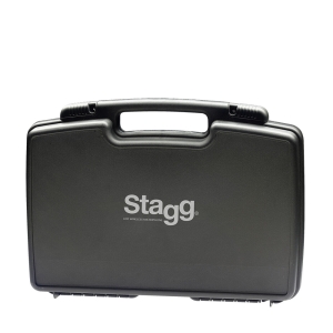 Stagg UHF 2-Kanal Ansteck Mikrofon Funksystem Bild 1