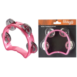 Stagg Mini Schellenring f�r Kinder rosa