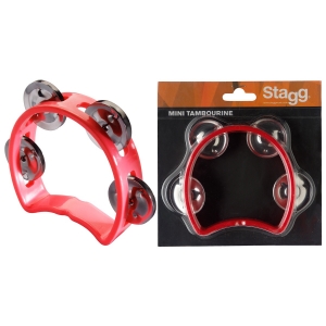 Stagg Mini Schellenring f�r Kinder rot