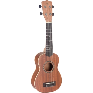 Stagg Konzert Ukulele mit Sapele Decke