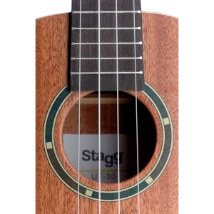 Stagg Tenor Ukulele mit Sapele Decke Bild 2