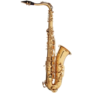 B Tenor Saxophon klar lackiert im Softcase