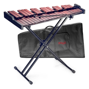 Stagg Tisch Xylophon mit 37 Klangplatten und Stativ