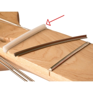 Zero Glide Sattel ohne Kerben f�r Gitarre Fender Stil Bild 1