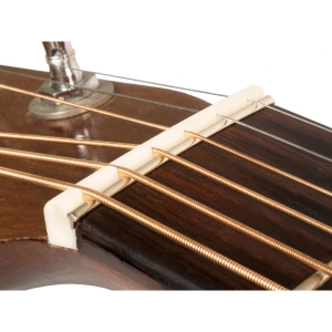 Zero Glide Sattel gekerbt f�r Gitarre Martin Stil Bild 1