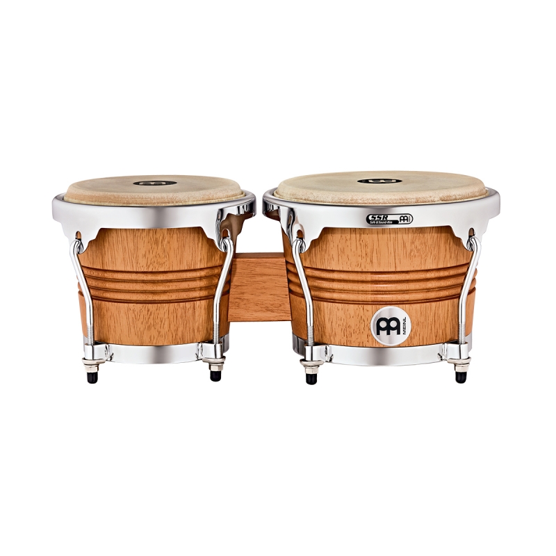 Meinl Wood Bongo Super Natural 6 3/4 Zoll Macho und 8 Zoll Hembra mit