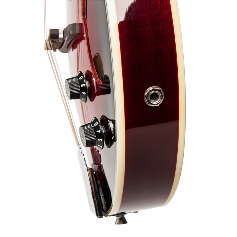 Stagg M50 E Bluegrass Mandoline rood burst