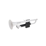 pTrumpet Bb Kunststoff Trompete wei