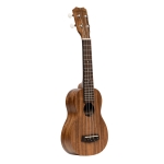 Islander Sopran Ukulele mit Decke aus Akazienholz