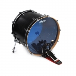 Evans Hydraulic Blue Bassdrum Schlagfell blau, 20 Zoll Bild 2