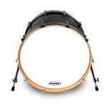 Evans EQ3 NP Coated White Bassdrum Resonanzfell weiss Bild 1