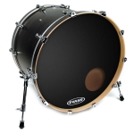 Evans EQ3 Onyx Bassdrum Resonanzfell schwarz