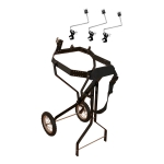 Schlagzeugwagen fr 3 Toms, Hi-Hat Rosette, 3 Beckenhalter