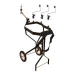 Schlagzeugwagen fr 4 Toms, Hi-Hat Halterung, 3 Beckenhalter