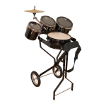 Schlagzeugwagen mit Snare, 3 Toms, 1 Hi-Hat