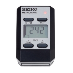 Seiko Clip-on Digital Metronom mit Uhrfunktion Bild 1